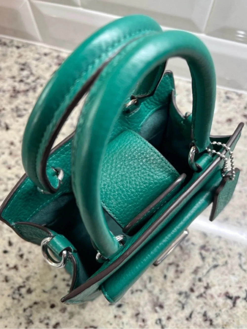 Coach Mini Pepper Crossbody Bag EUC - Picture 5 of 15